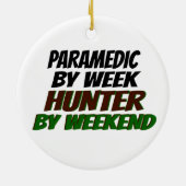 jachtparamedicus keramisch ornament (Achterkant)