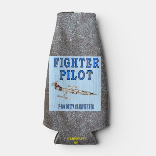 JACHTPILOOT F-104 DELTA STARFIGHTER FLESJESKOELER (Voorkant)