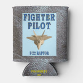 JACHTPILOOT F-22 RAPTOR BLIKJESKOELER (Voorkant)