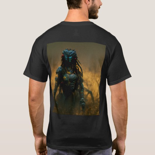 jachtpredator t-shirt (Achterkant)