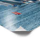 Jachtrace - Marina Del Rey, CA Foto Afdruk (Hoek)