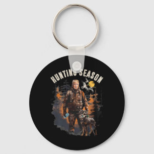 Jachtseizoen Camo Hunting Trump Duck Hunting Tru Sleutelhanger