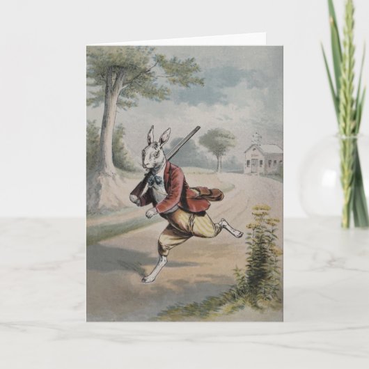 "Jachtseizoen" Wenskaart Kaart (Voorkant)