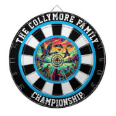 Jachtslot Ducks in Flight Dartbord (Voorkant)