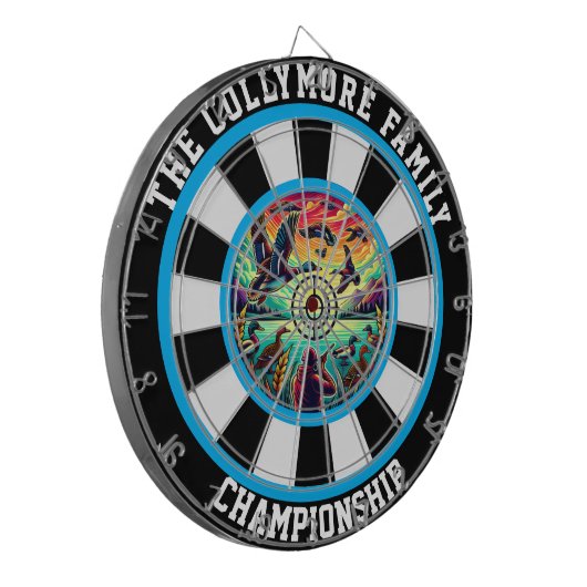 Jachtslot Ducks in Flight Dartbord (Voorkant Links)