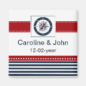 jachtstrepen, kompas, nautisch, met uitzondering v magneet (Voorkant)