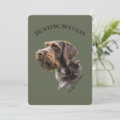 jachtsucces kaart (Staand voorkant)