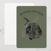 jachtsucces kaart (Voorkant / Achterkant)