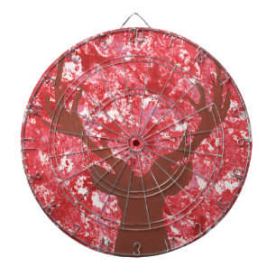 Jachttijd Herten Silhouet Dartbord Spel