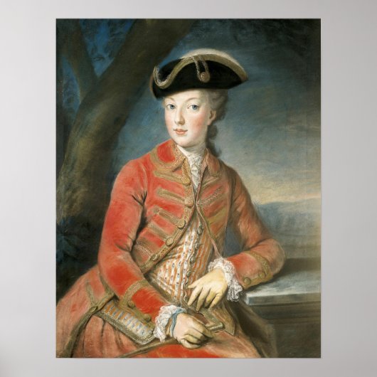 jachttoren van het poster Marie Antoinette (Voorkant)