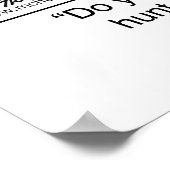 jachtvergunning 1040 poster (Hoek)