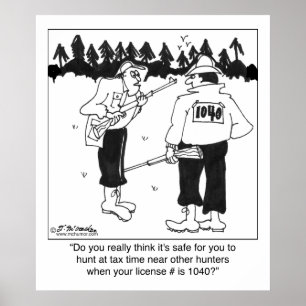 jachtvergunning 1040 poster