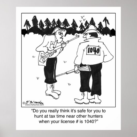 jachtvergunning 1040 poster (Voorkant)