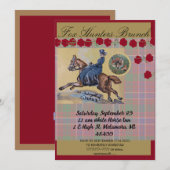  jachtvrouw op paardengaloppeling kaart (Voorkant / Achterkant)