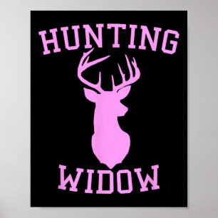 Jachtweduwe - Jager van hertenvrouw Poster