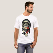 Jachtwolf T-shirt (Voorkant volledig)