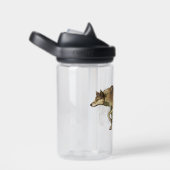 Jachtwolf Waterfles (Rechts)