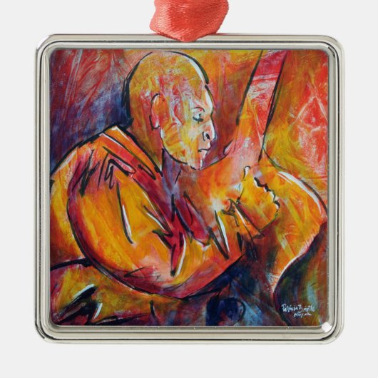 Jacinto 2008 metalen ornament (Voorkant)