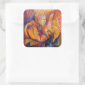 Jacinto 2008 vierkante sticker (Tas)