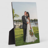 Jack & Alicia Wedding Fotoplaat (Zijkant)