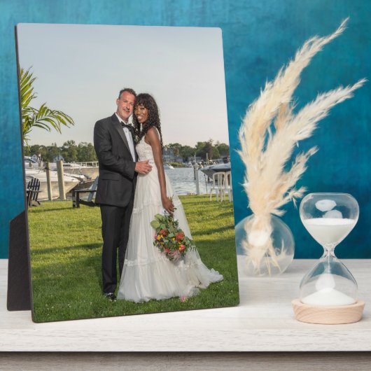 Jack & Alicia Wedding Fotoplaat (Zijkant)