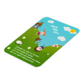 Jack and Jill Nursery Rhyme Magnet Magneet (Linkerzijde)
