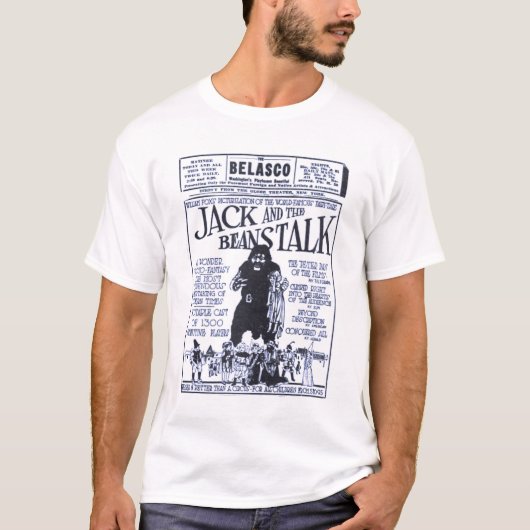 Jack and the Beanstalk 1917 film and T-shirt (Voorkant)