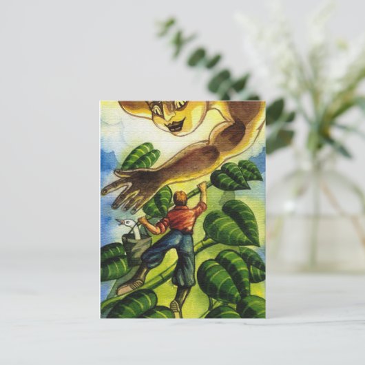 Jack and the Beanstalk Briefkaart (Staand voorkant)