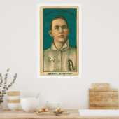 Jack Barry Baseball 1910 Poster (Keuken)