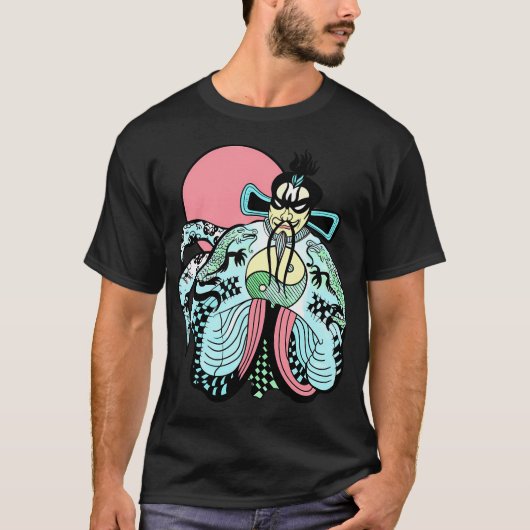 Jack Burton Fu Manchu T-shirt (Voorkant)