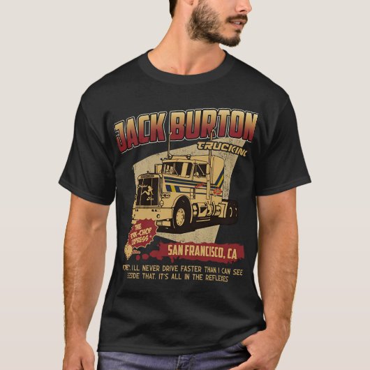 Jack Burton Trucking San Francisco Car  T-shirt (Voorkant)