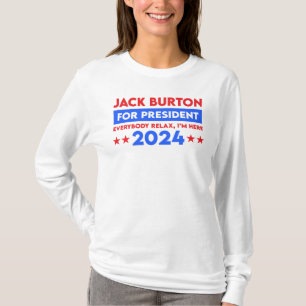 Jack Burton voor President 2024 T-shirt