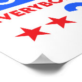 Jack Burton voor President 2028 Poster (Hoek)