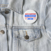 Jack Burton voor President 2028 Ronde Button 5,7 Cm (In situ)