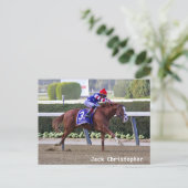 Jack Christopher - Champagne Stakes Briefkaart (Staand voorkant)