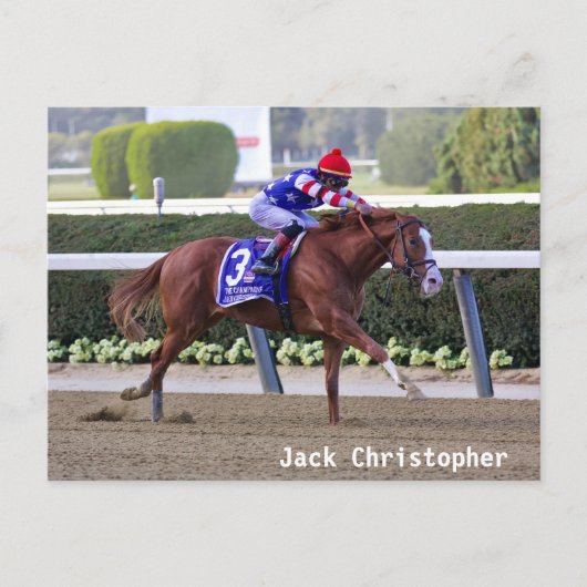 Jack Christopher - Champagne Stakes Briefkaart (Voorkant)