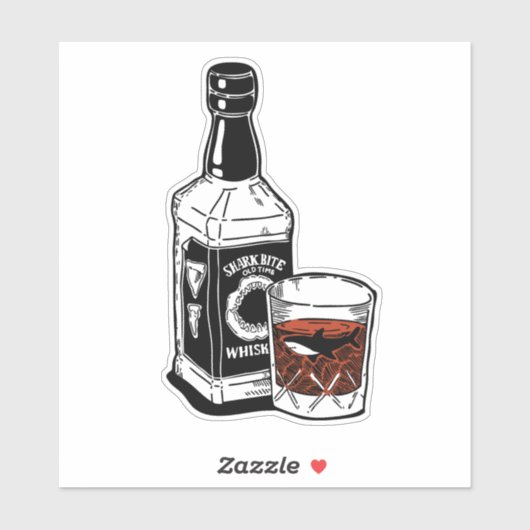 Jack Daniels is de inspiratiebron voor Whiskey Ill Sticker (Vel)