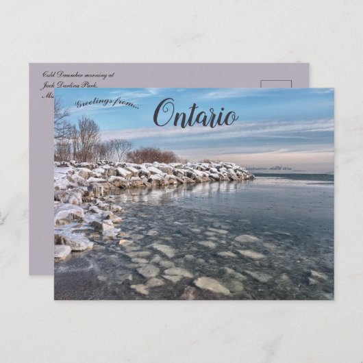 Jack Darling Park Mississauga Ontario Briefkaart (Voorkant / Achterkant)