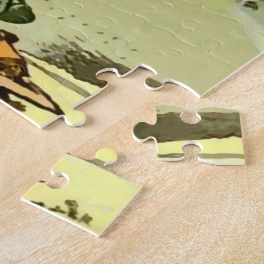 Jack & de Beanstalk 8x10 Puzzle met Gift Box Legpuzzel (Zijkant)