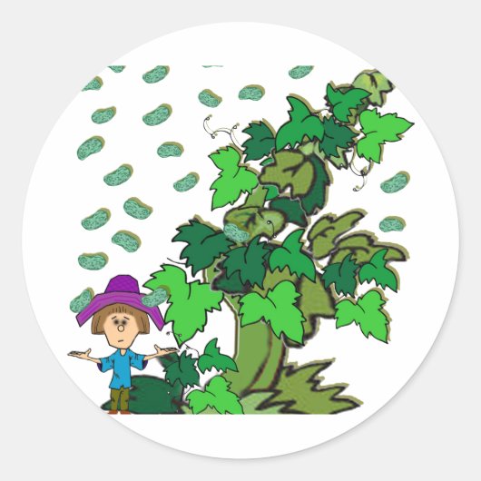 Jack & de Beanstalk Stickers (Voorkant)