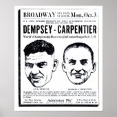 Jack Dempsey 1921  film en poster (Voorkant)