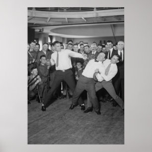 Jack Dempsey, Houdini en Benny Leonard Poster
