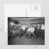 Jack Dempsey Mock vecht tegen Harry Houdini Briefkaart (Voorkant / Achterkant)
