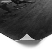 Jack Dempsey Mock vecht tegen Harry Houdini Poster (Hoek)