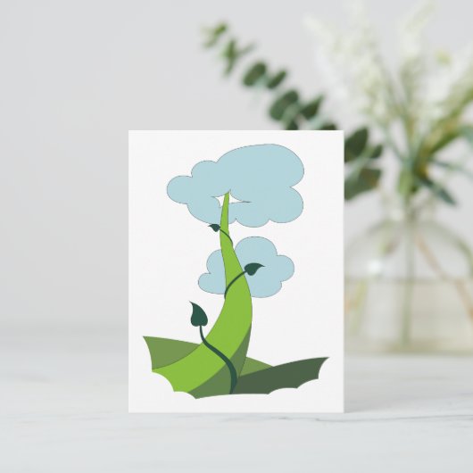 Jack en de Beanstalk Briefkaart (Staand voorkant)
