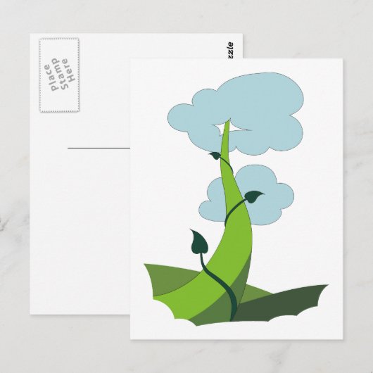 Jack en de Beanstalk Briefkaart (Voorkant / Achterkant)