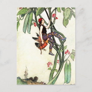 Jack en de Beanstalk Briefkaart