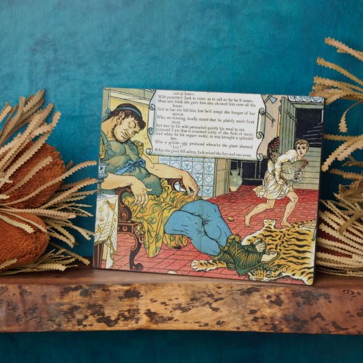 Jack en de Beanstalk Fotoplaat (Zijkant)