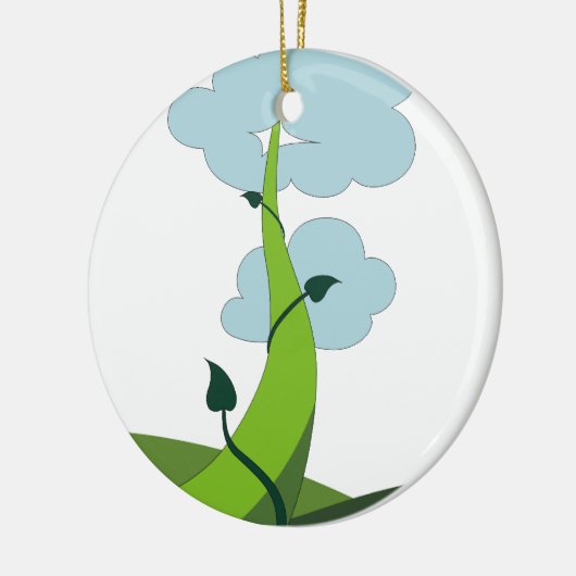 Jack en de Beanstalk Keramisch Ornament (Links)