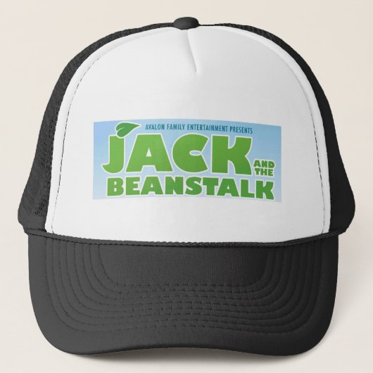 Jack en de Beanstalk logo Trucker Pet (Voorkant)
